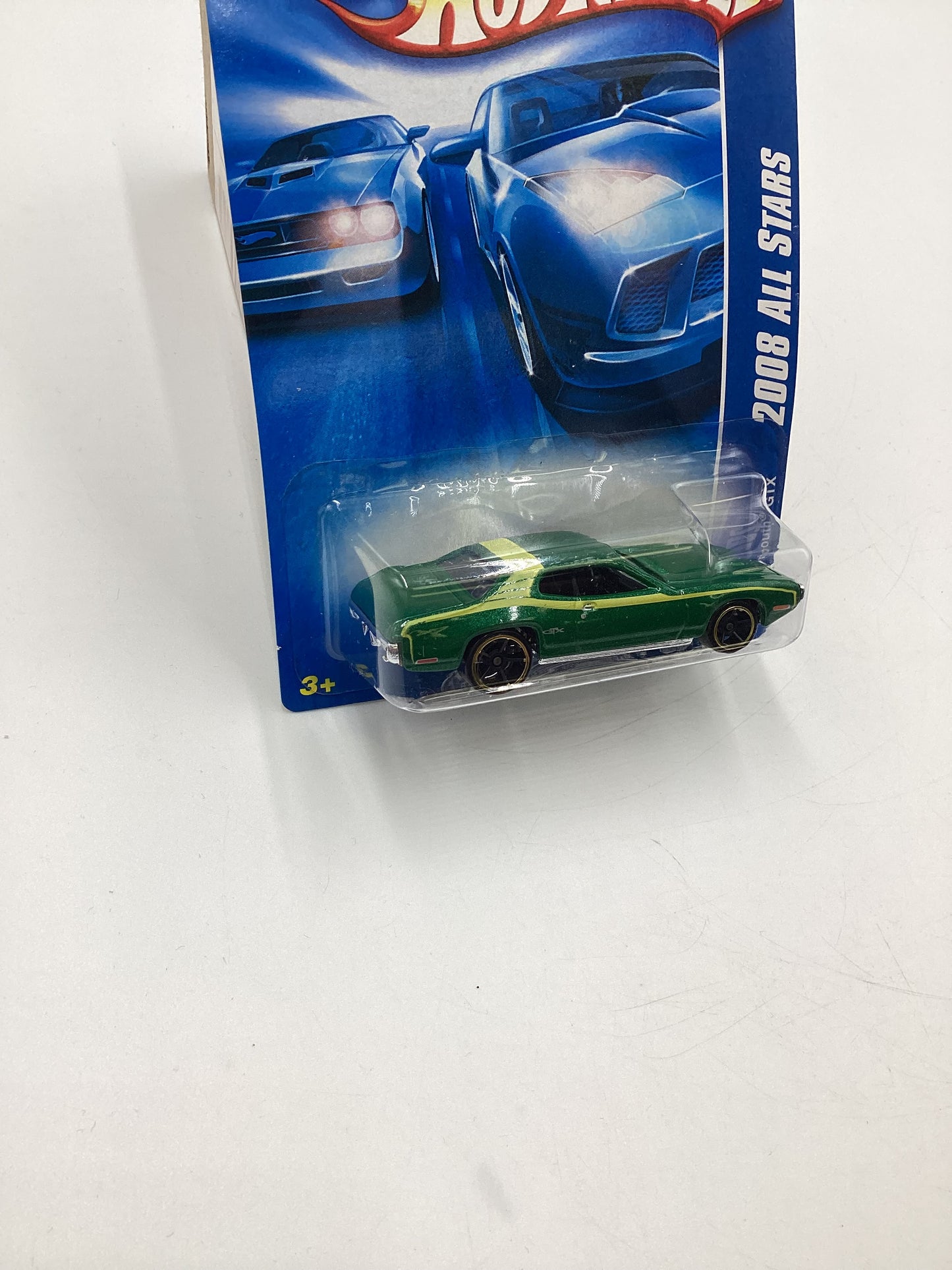 2008 Hot Wheels All Stars #60 Plymouth GTX Green