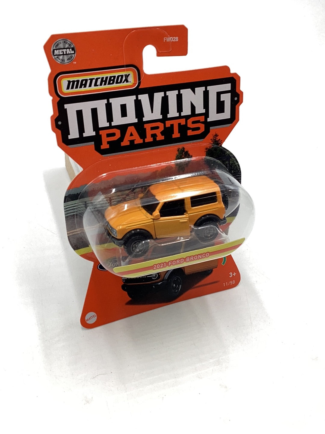 Matchbox Moving Parts 2021 Ford Bronco 11/50 165F