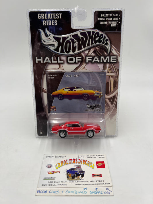 Hot Wheels Hall of Fame Greatest Rides Olds 442 Red 245R