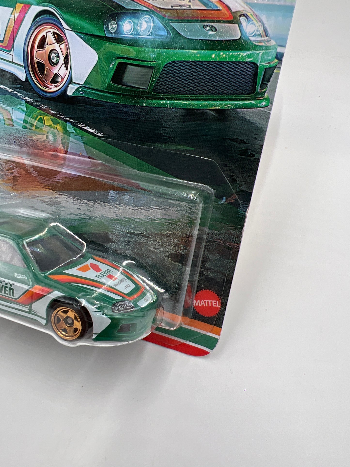 2025 Hot Wheels Silver Series 7-Eleven Exclusive Toyota Supra Green