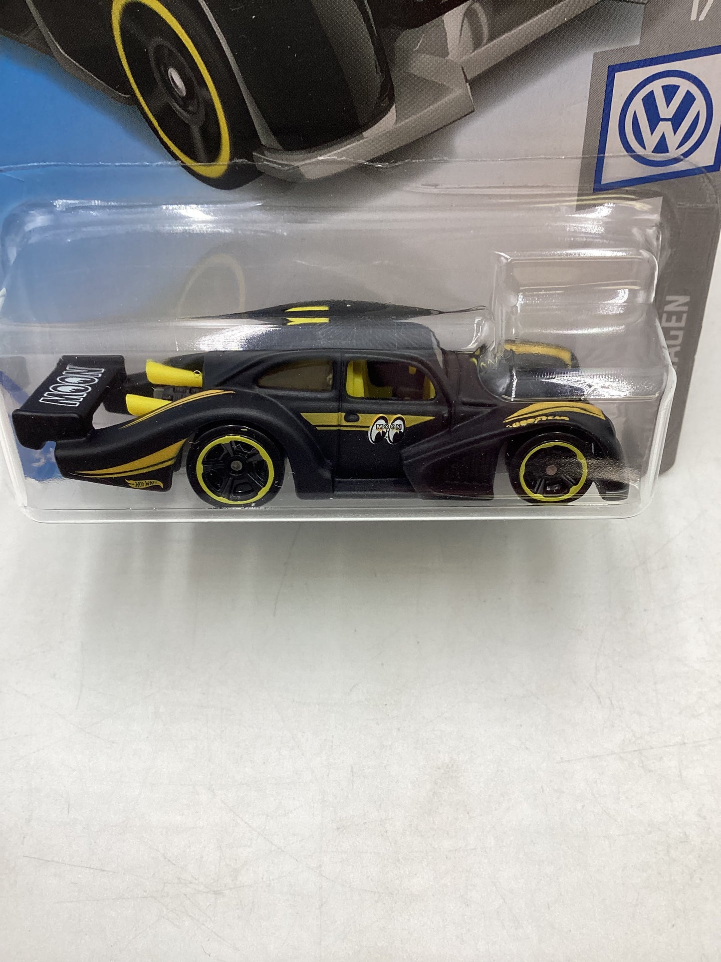 2019 Hot wheels Factory Sealed #46 Volkswagen Kafer Racer Black Mooneyes 96B