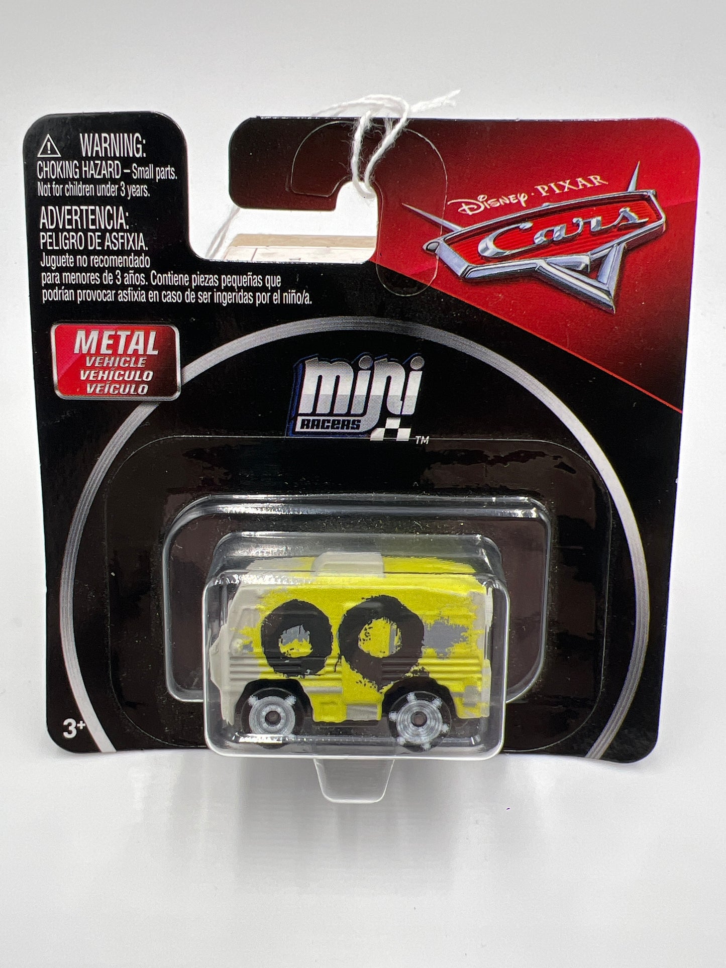 Disney Pixar Cars Mini Racers Arvy White/Yellow 140A