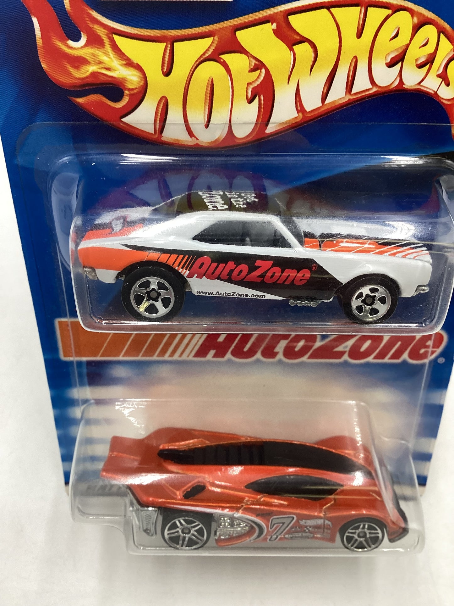 Hot wheels Special Edition Autozone 2 Pack 1967 Camaro/ Side Draft