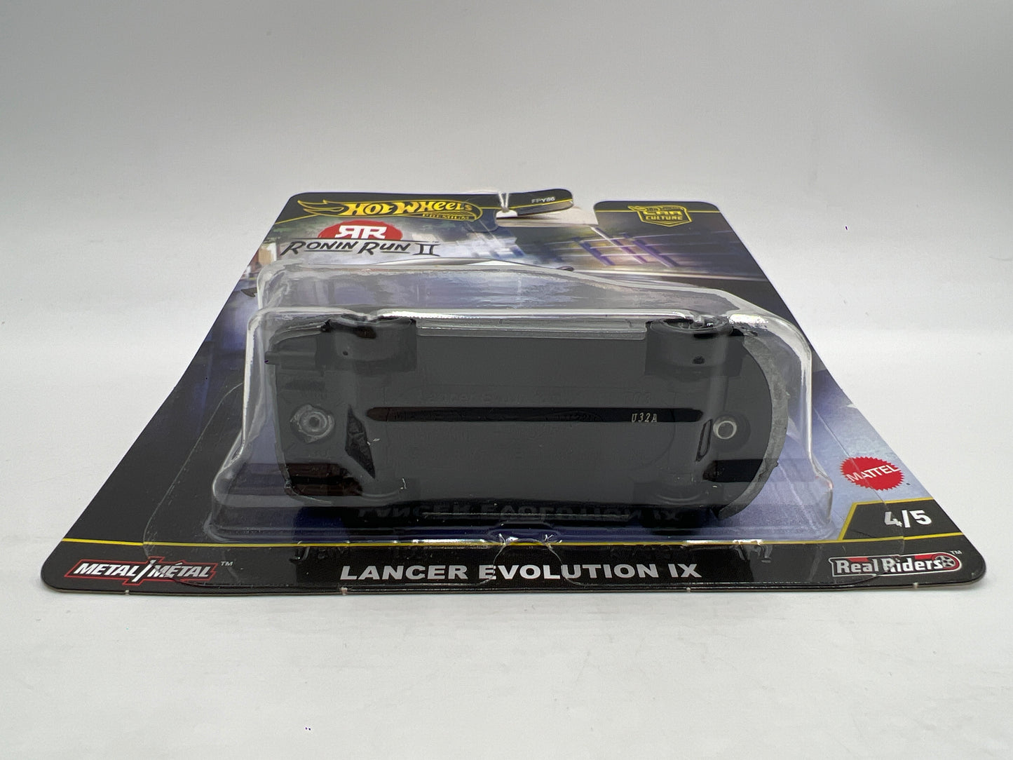 2025 Hot Wheels Premium Ronin Run II #4 Lancer Evolution IX Gray 256F