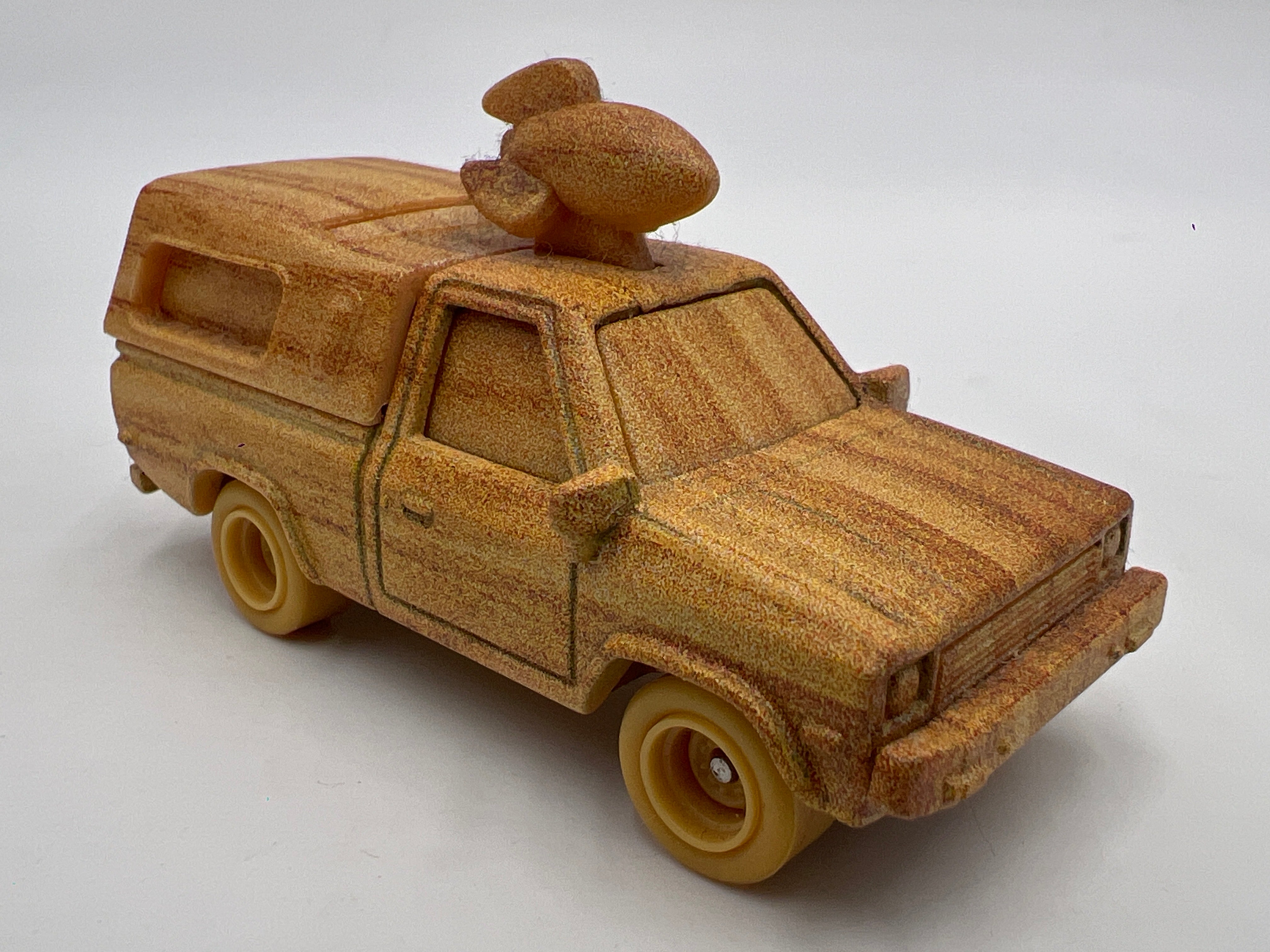 Hot Wheels 1/64 Premium Brave Pizza Planet Truck Wood Loose
