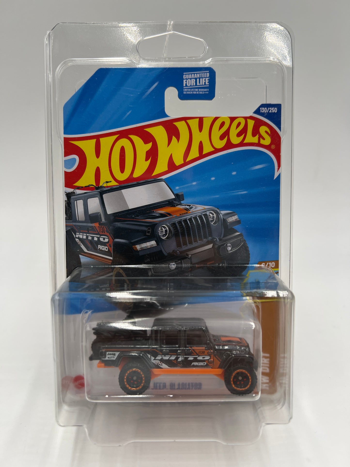 2025 Hot Wheels F Case Super Treasure Hunt #130 20 Jeep Gladiator Nitto W/Protector