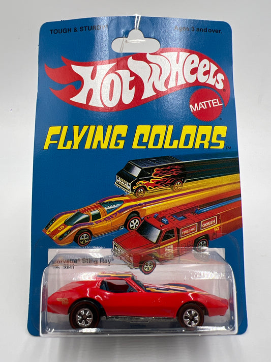 Hot Wheels 30 Years 1976 Authentic Commemorative Replica Flying Colors Corvette Sting Ray Red