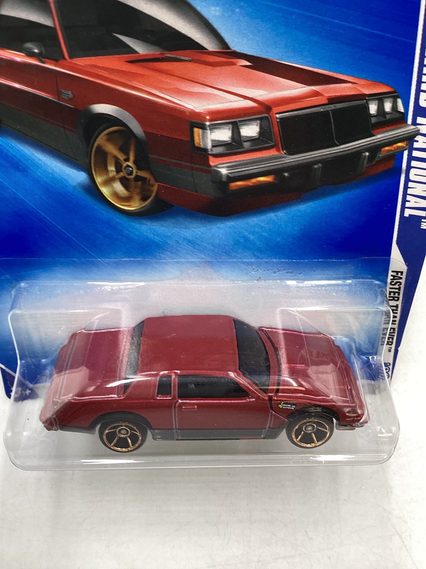 2009 Hot Wheels #131 Buick Grand National Red 46A