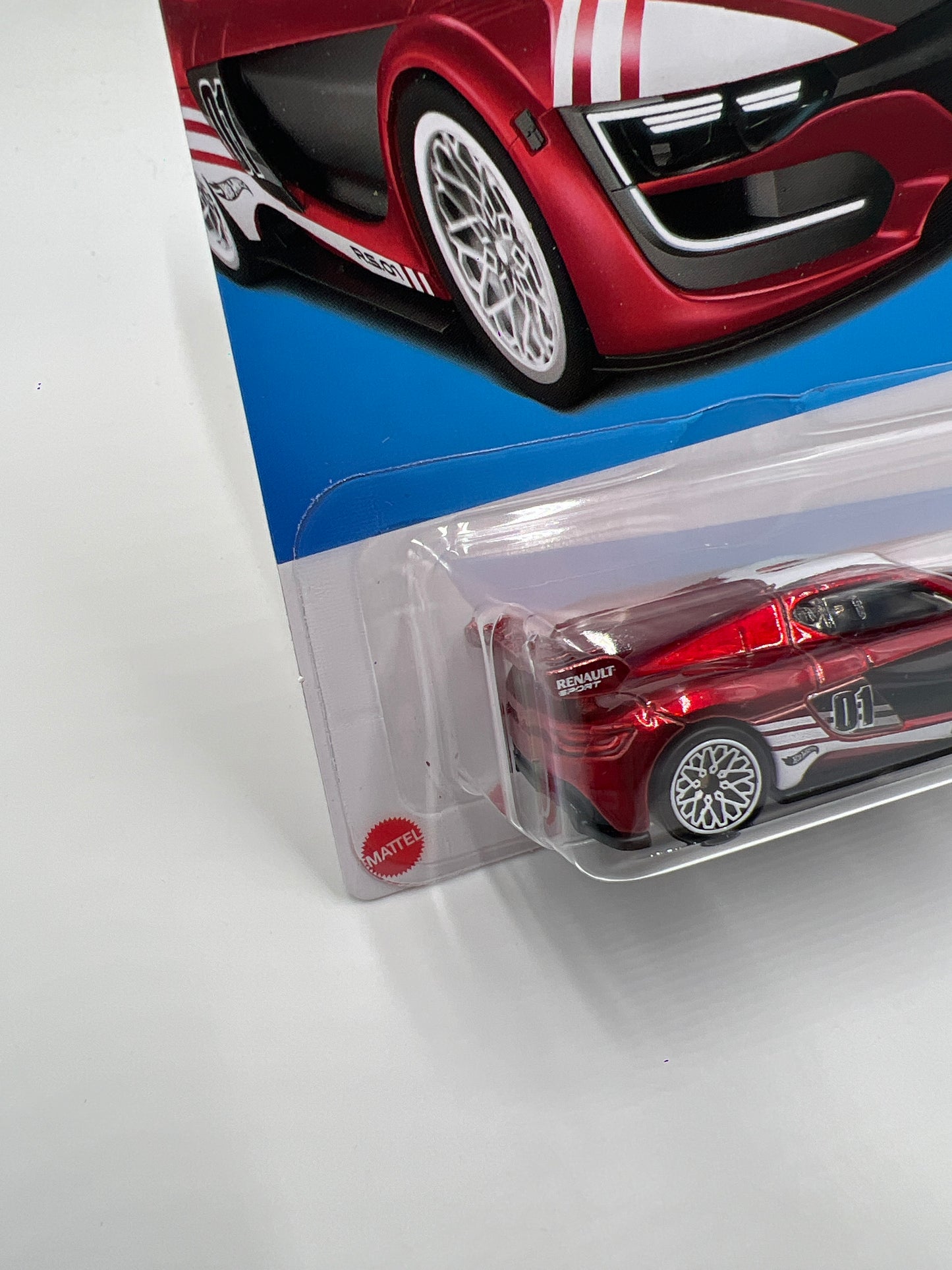 2023 Hot Wheels Super Treasure Hunt #134 Renault Sport R.S. 01 Red W/Protector