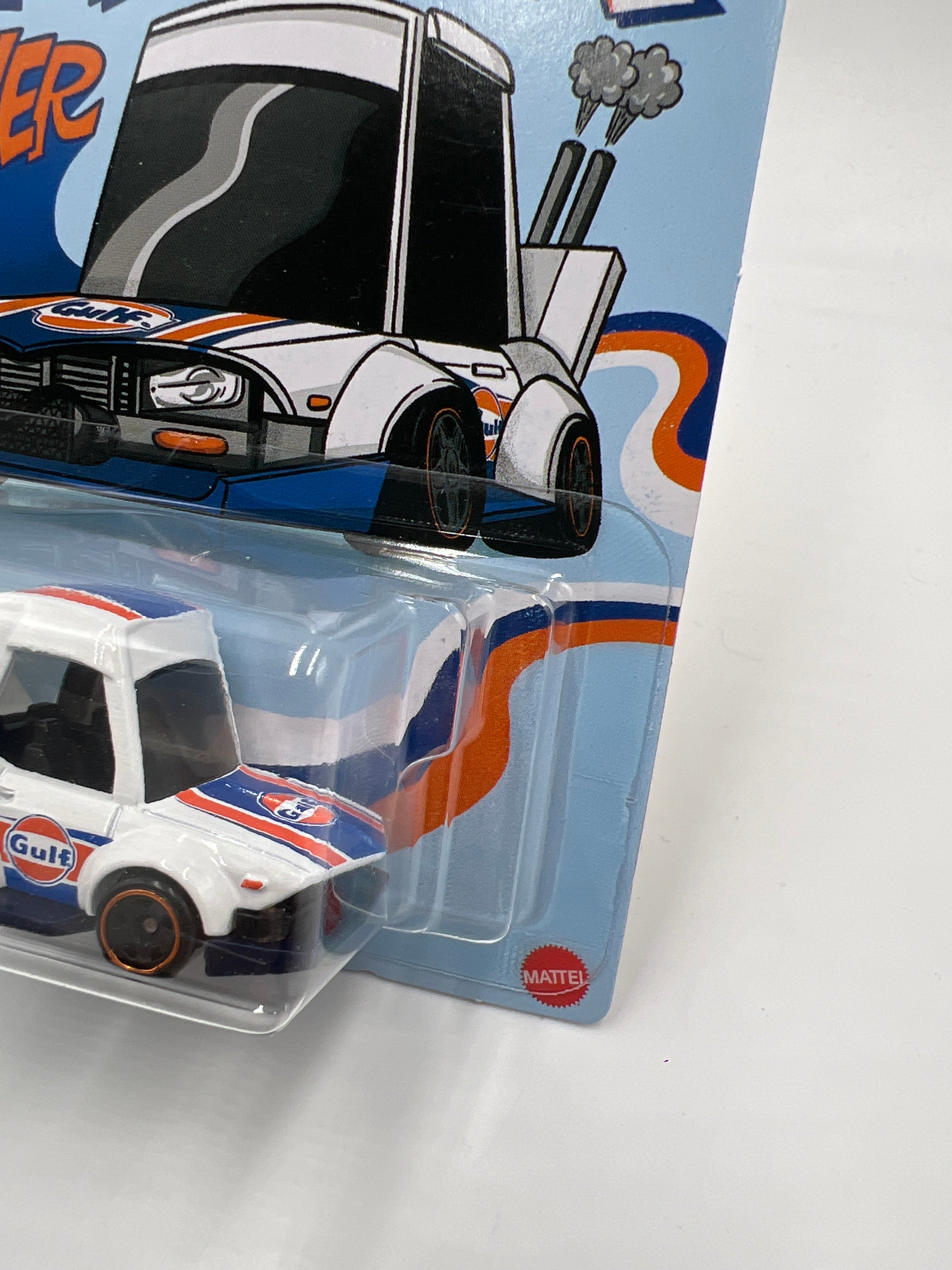 2025 Hot Wheels Silver Series Tooned Gulf #4 Manga Tuner 156M
