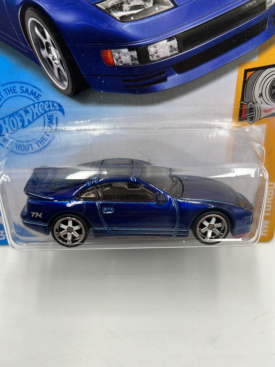 Hot Wheels 2021 Super Treasure Hunt Nissan 30ZX Twin Turbo #23 w/protector