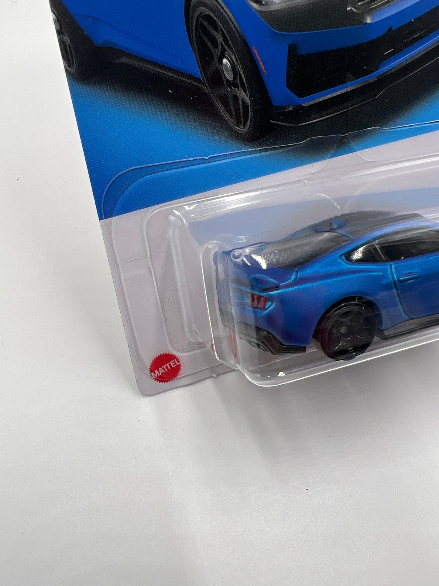 2024 Hot Wheels Q Case #250 Ford Mustang Dark Horse Satin Blue 22B