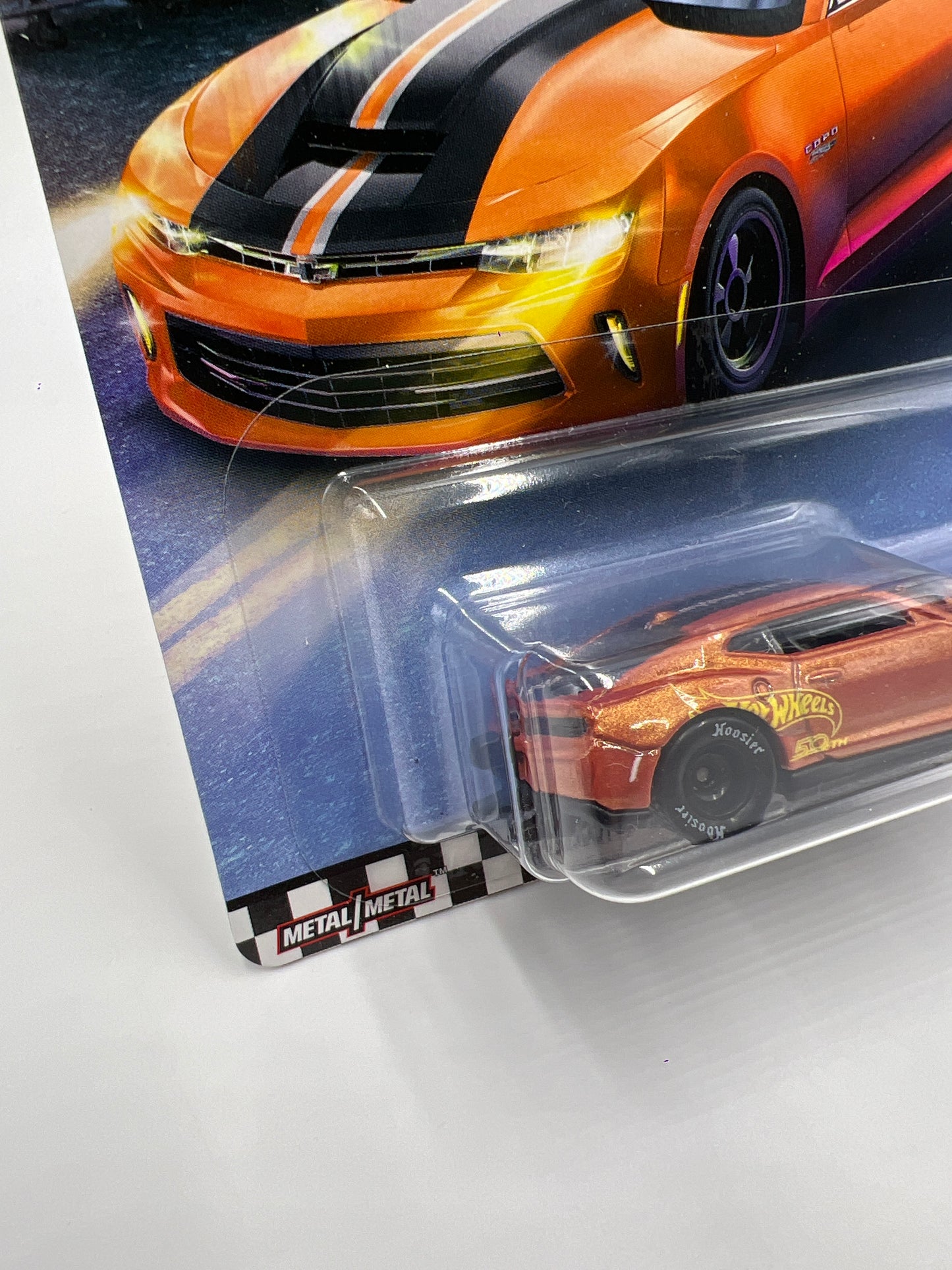 Hot Wheels Premium Boulevard #9 2018 Copo Camaro SS Orange W/Protector