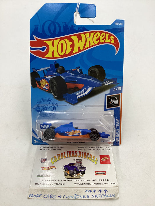 2021 Hot Wheels #195 Indy 500 Oval Blue 59H