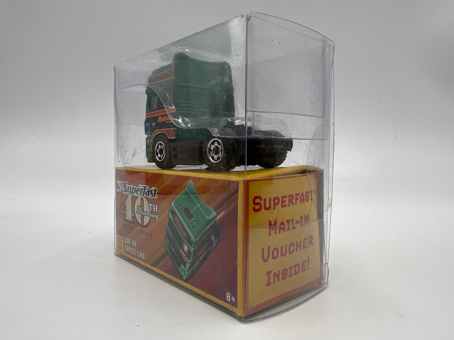 Matchbox Superfast 40th Anniversary #5 Daf XF Space Cab Green