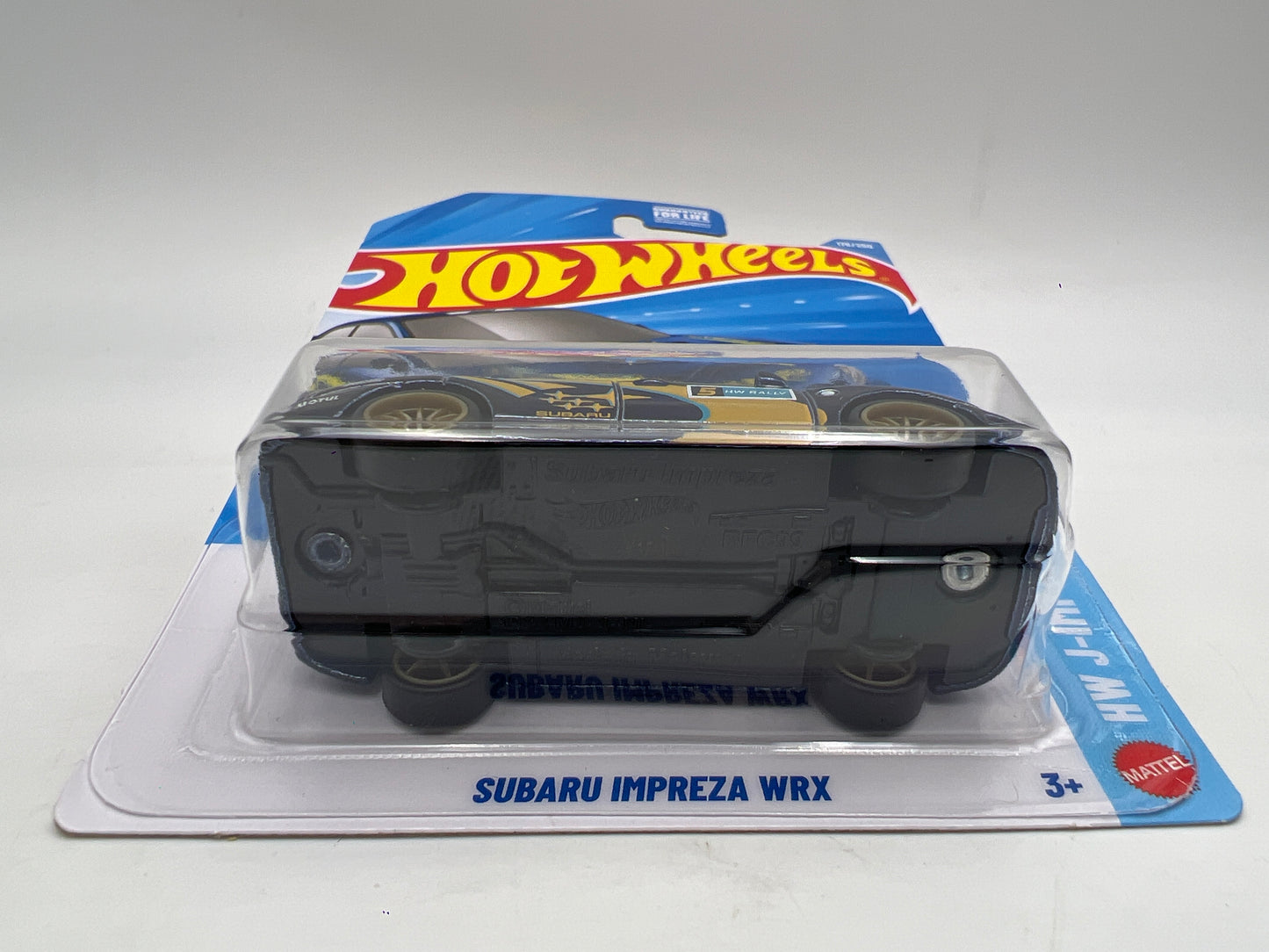 2026 Hot Wheels J Case Super Treasure Hunt #176 Subaru Impreza WRX Blue W/Protector