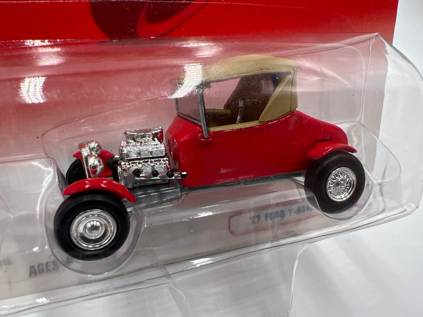 Johnny Lightning Retro Rods Series 2 #8 27 Ford T-Roadster Red 220F