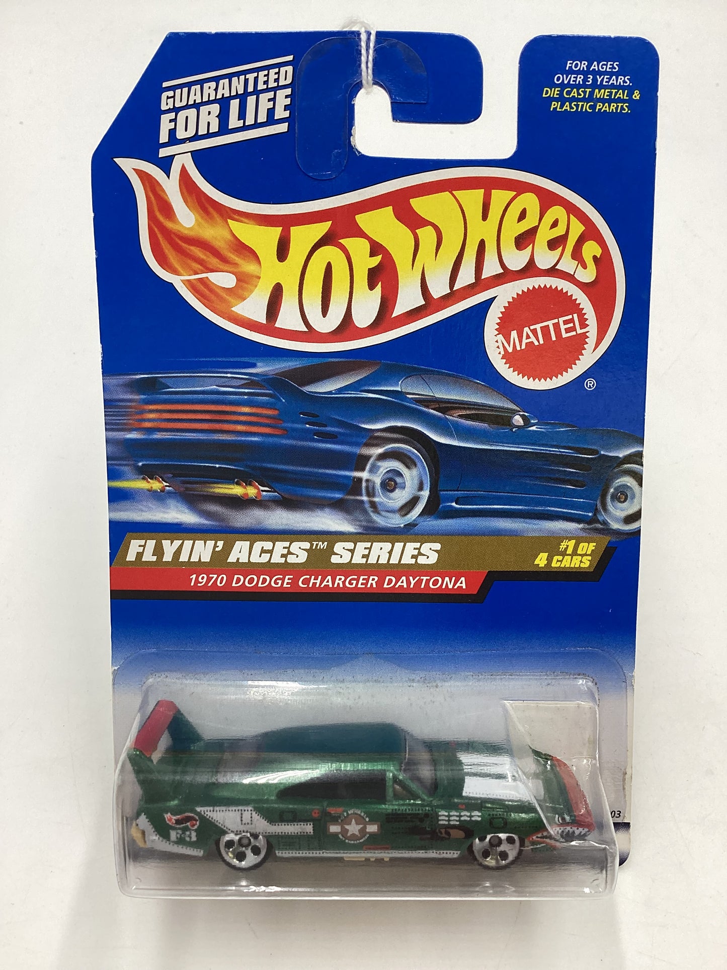 1998 Hot wheels Flying Aces #737 1970 Dodge Charger Daytona 59F