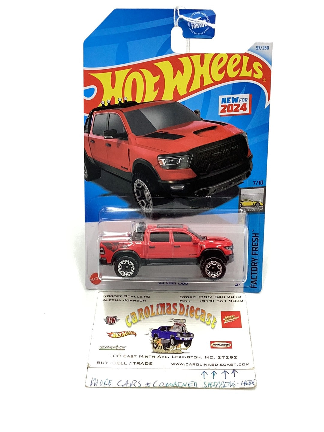 2024 Hot Wheels D case #97 23 Ram 1500 39A