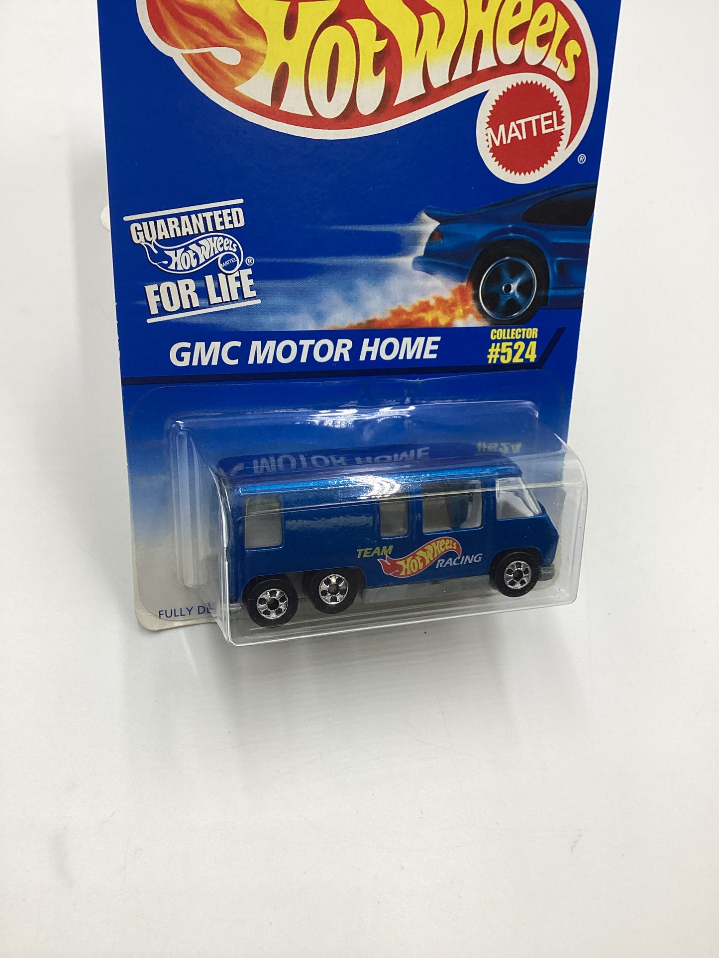 1996 Hot Wheels BW Collector #524 GMC Motor Home Blue 240F