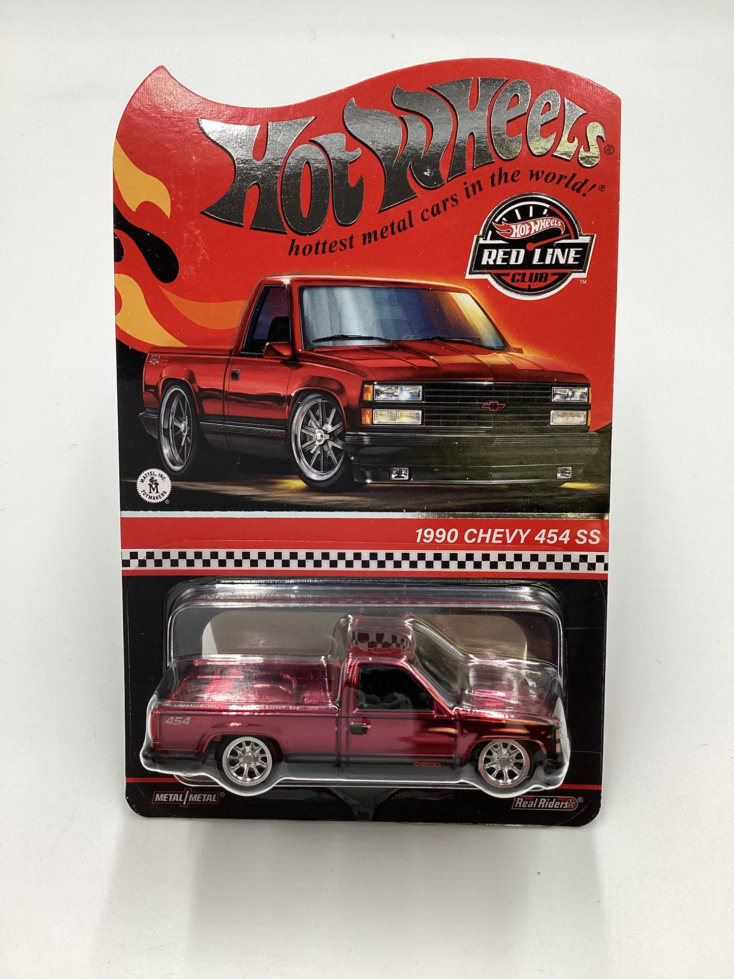 2023 Hot wheels RLC 1990 Chevy 454 SS Red with protector