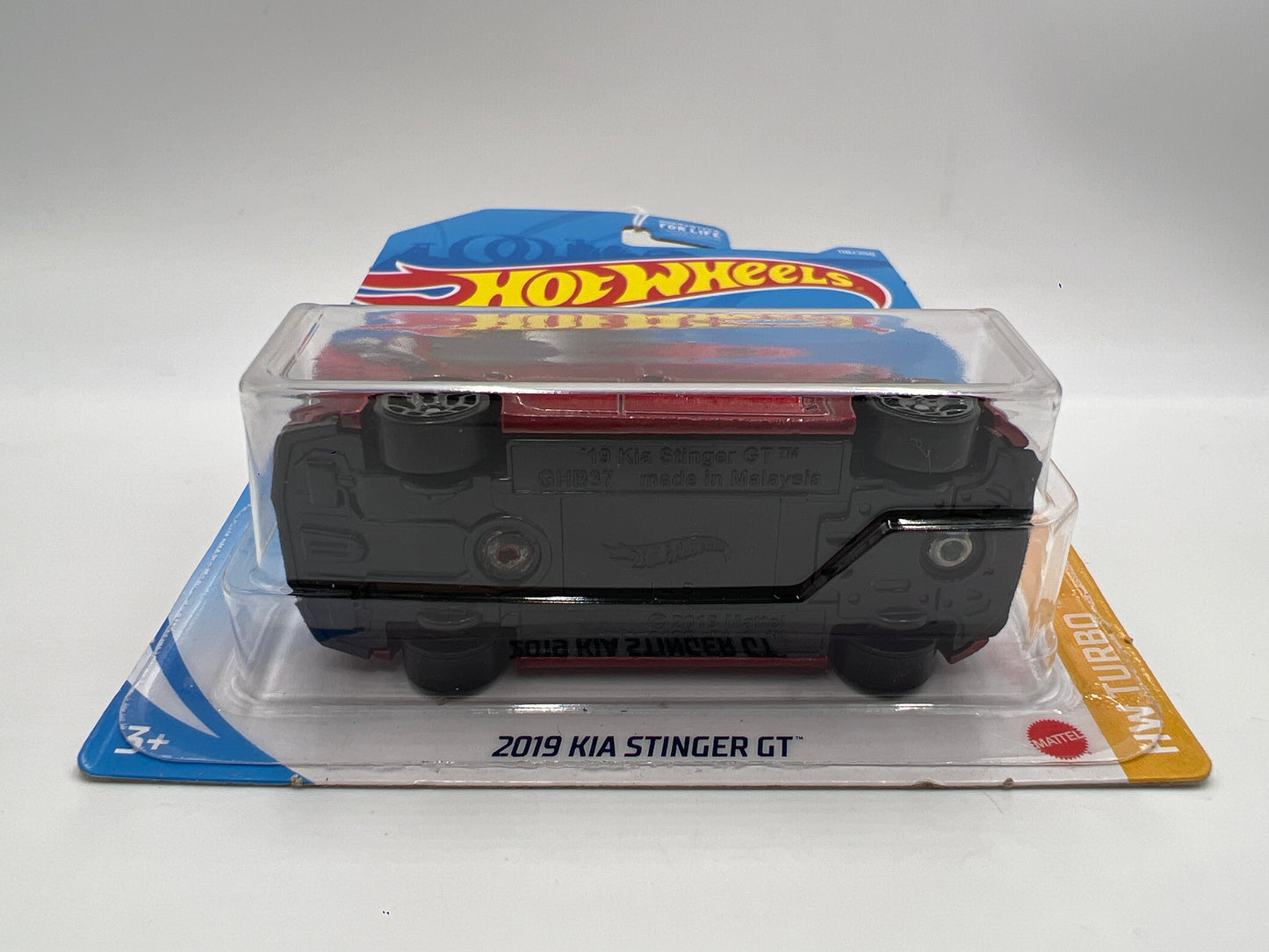 2021 Hot Wheels Turbo #118 2019 Kia Stinger GT Red