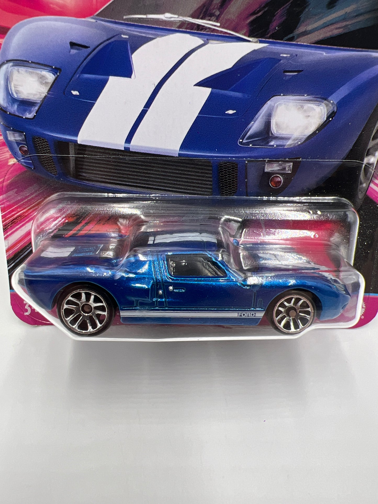 2024 Hot Wheels Fast and Furious Women of Fast #4 Ford GT40 Blue 71A