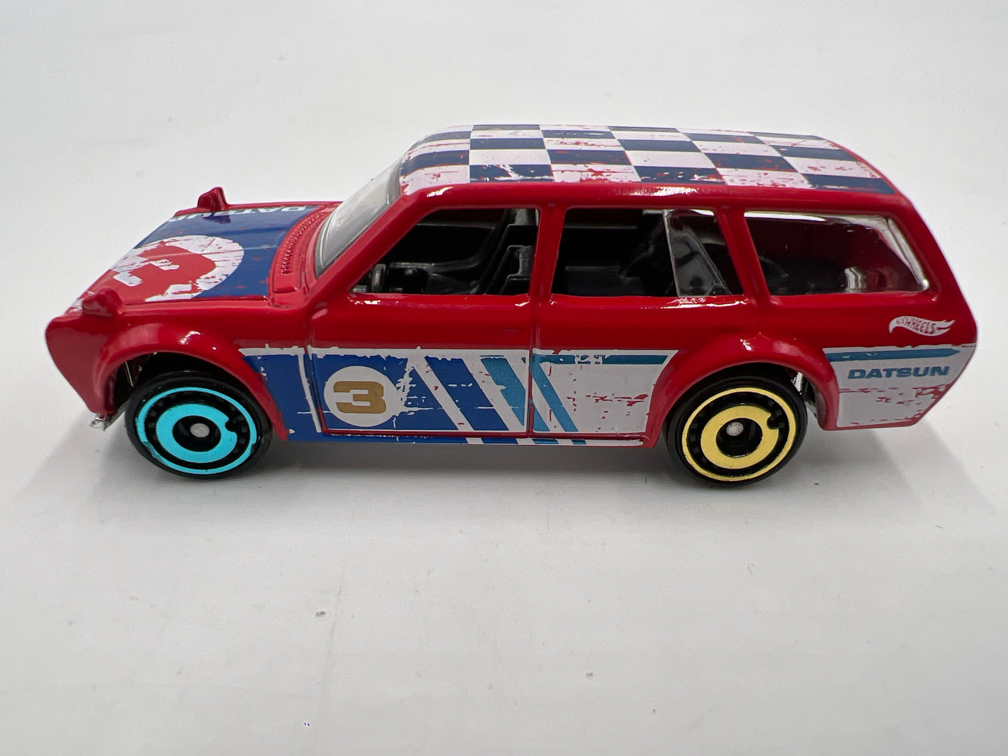 2019 Hot Wheels Mystery Models Series 3 #3 Chase 71 Datsun Bluebird 510 Wagon Red