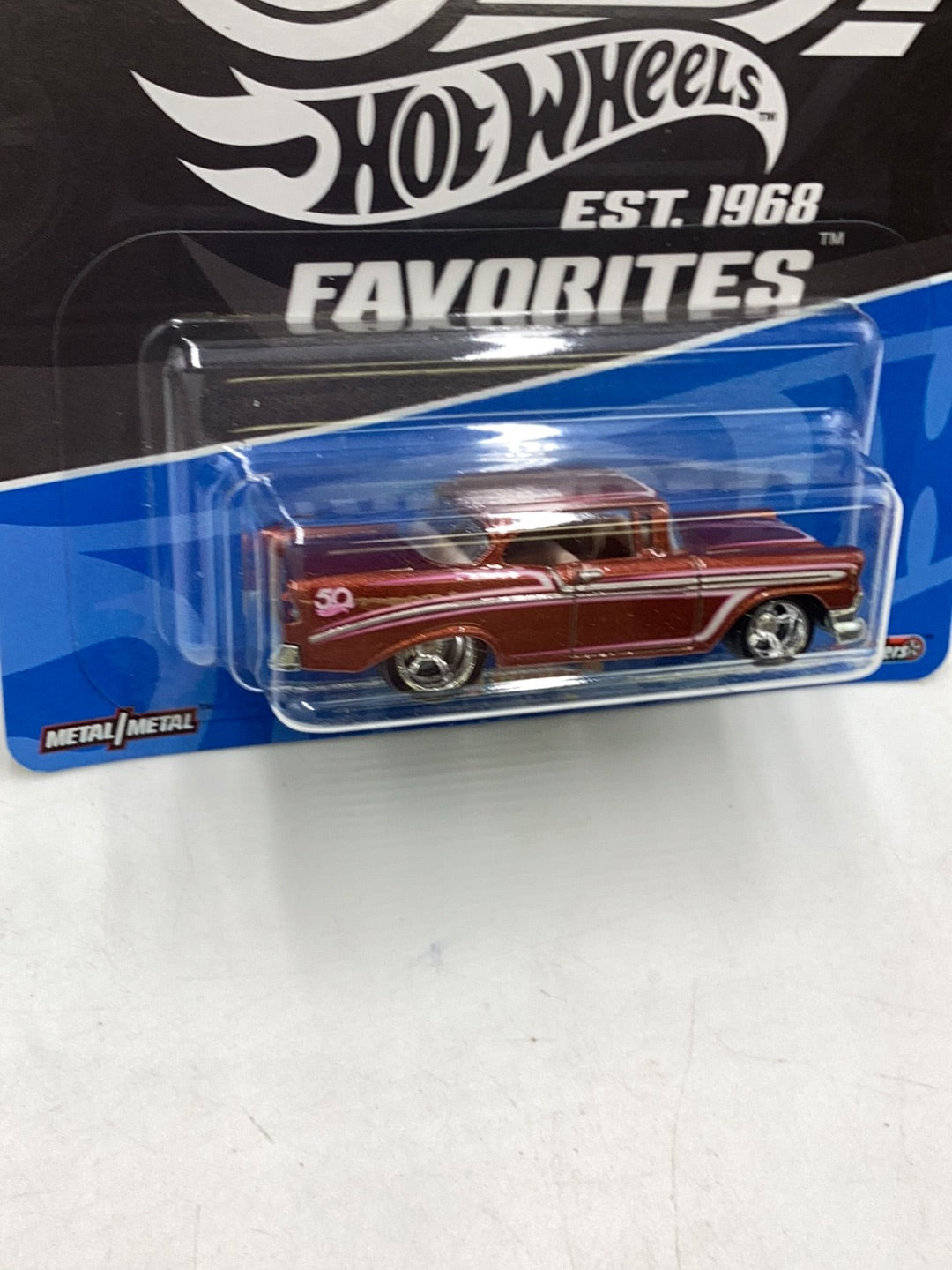 Hot wheels 50th favorites 56 Chevy 245O