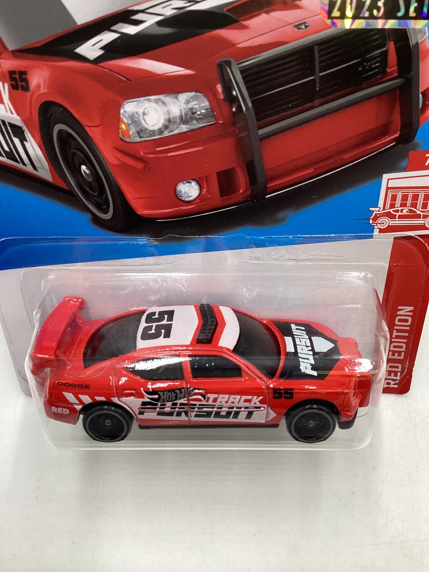 2023 Hot wheels Red edition Factory Sealed #54 Dodge Charger Drift 150G