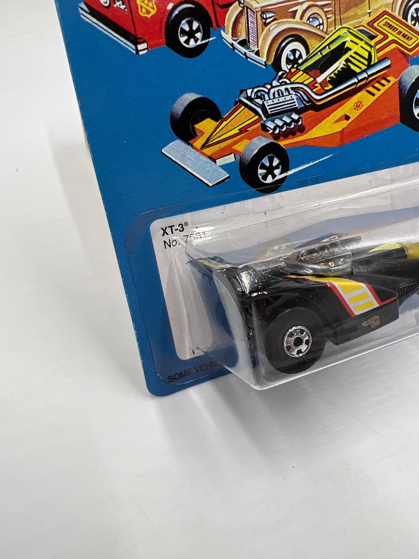 Hot Wheels 30 Years 1985 Authentic Commemorative Replica XT-3 Black SR