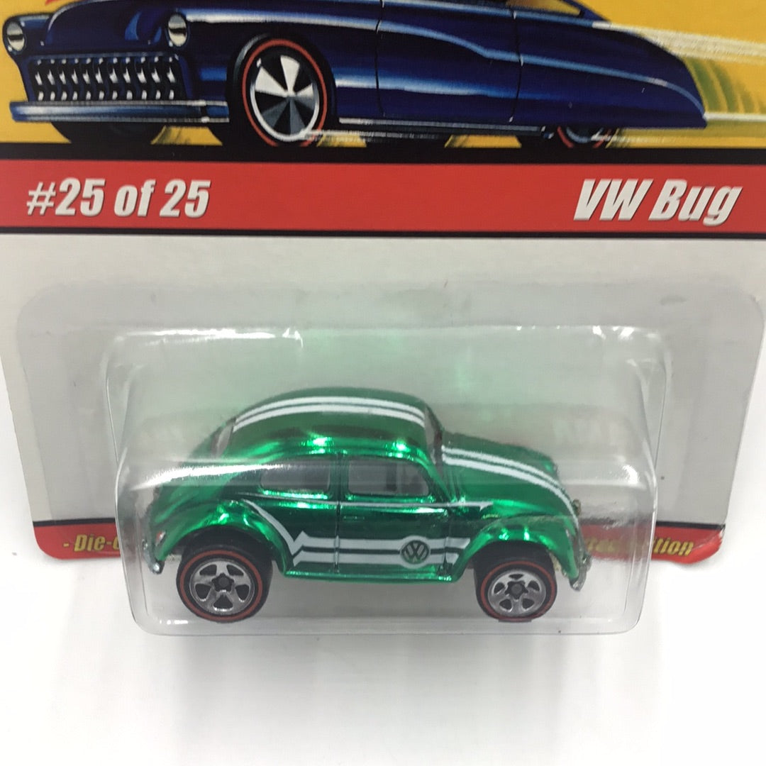 Hot wheels classics series 1 #25 VW Bug green 154G