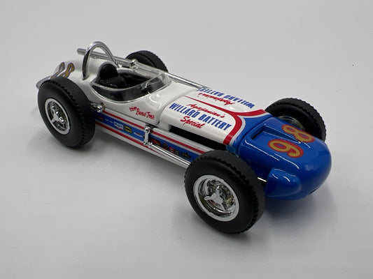 Hot Wheels 1/64 Premium Legends Vintage Record Holders Watson Roadster White/Blue Loose