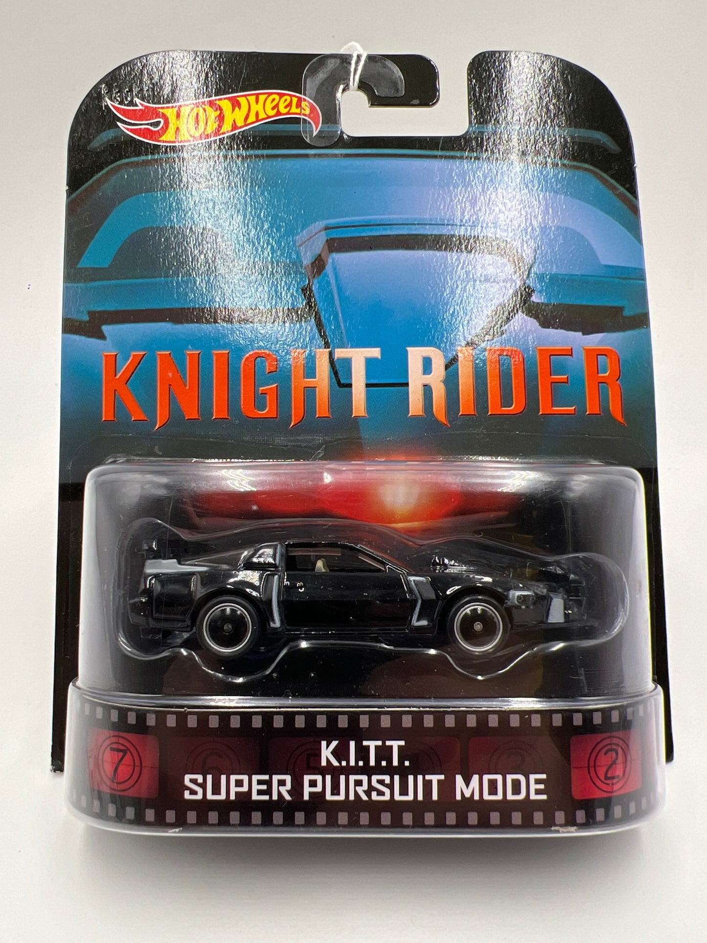 Hot Wheels Retro Entertainment Knight Rider K.I.T.T. Super Pursuit Mode Black 241B