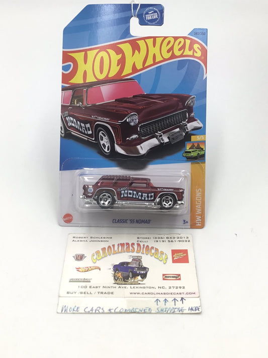 2023 hot wheels Q Case  #243 Classic 55 Nomad 5D