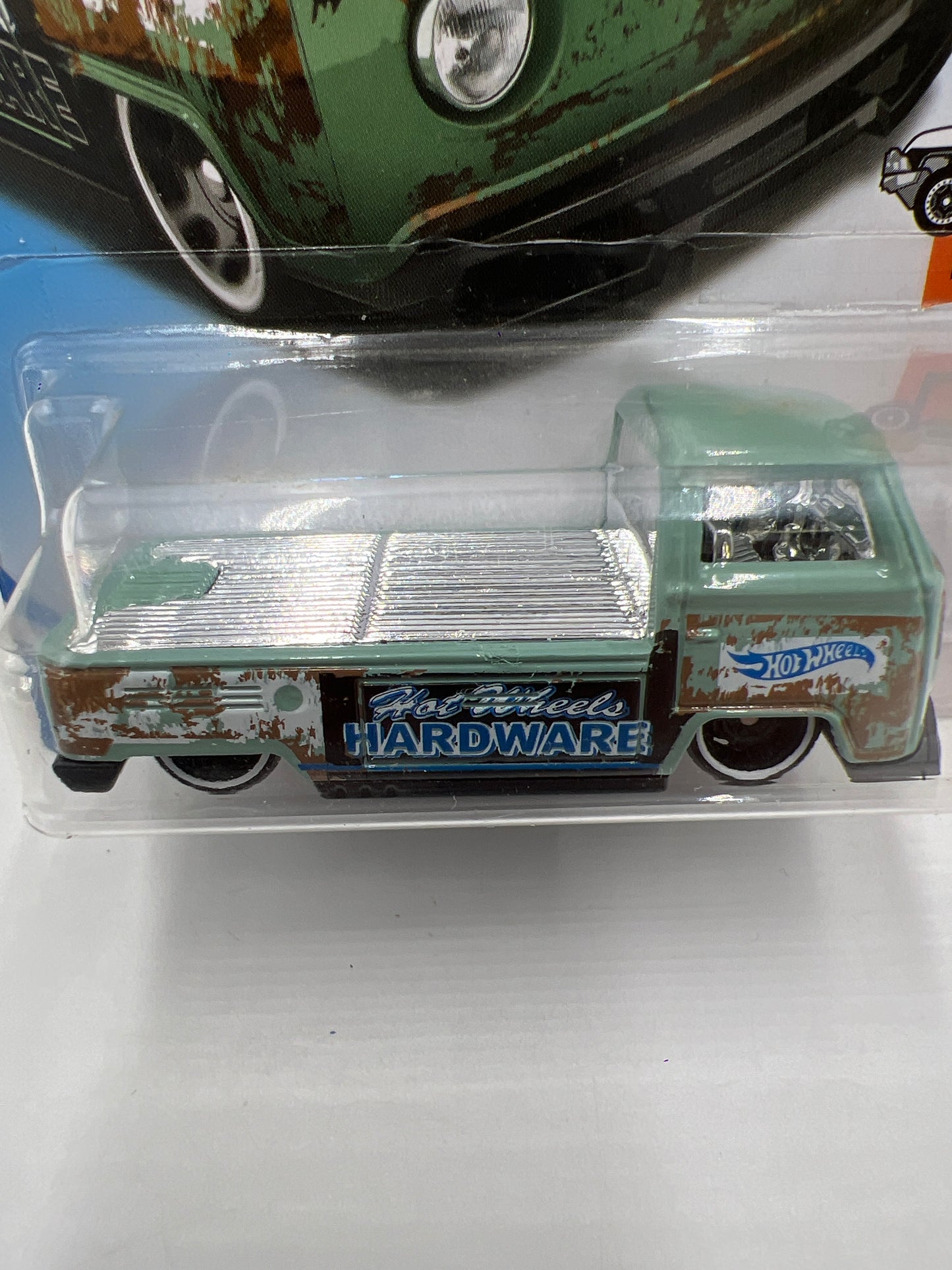 2018 Hot Wheels Hot Trucks #297 Volkswagen T2 Pickup Green