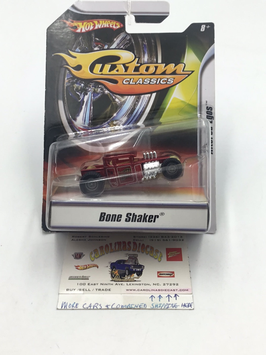 Hot wheels custom classics Bone Shaker #1