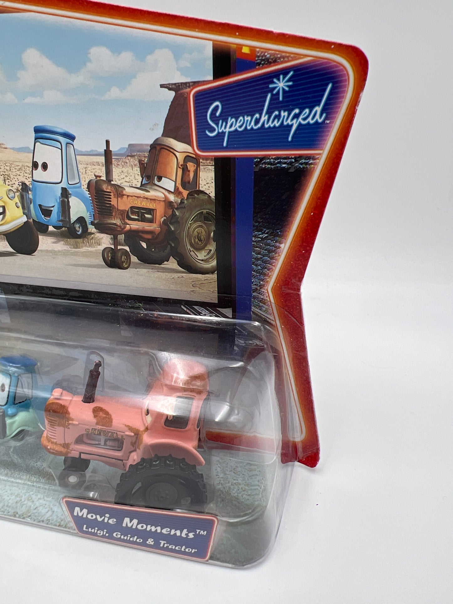Disney Pixar Cars Supercharged 2 Pack Movie Moments Luigi Guido & Tractor