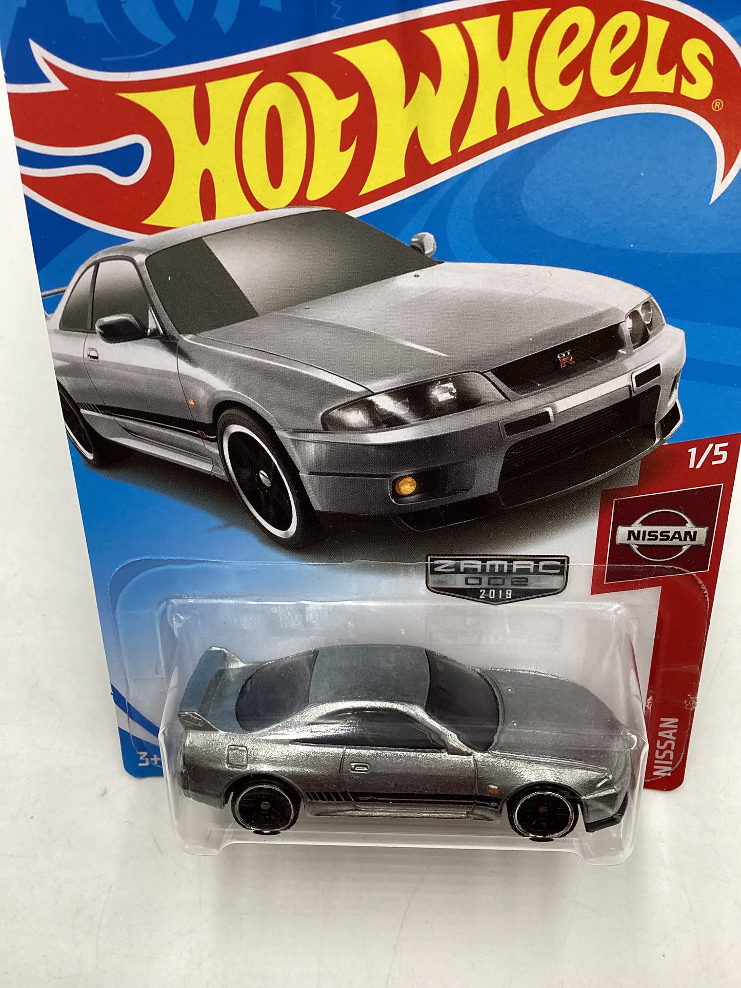 2019 Hot Wheels #6 Zamac 002 Nissan Skyline GT-R R33 (BCNR33)