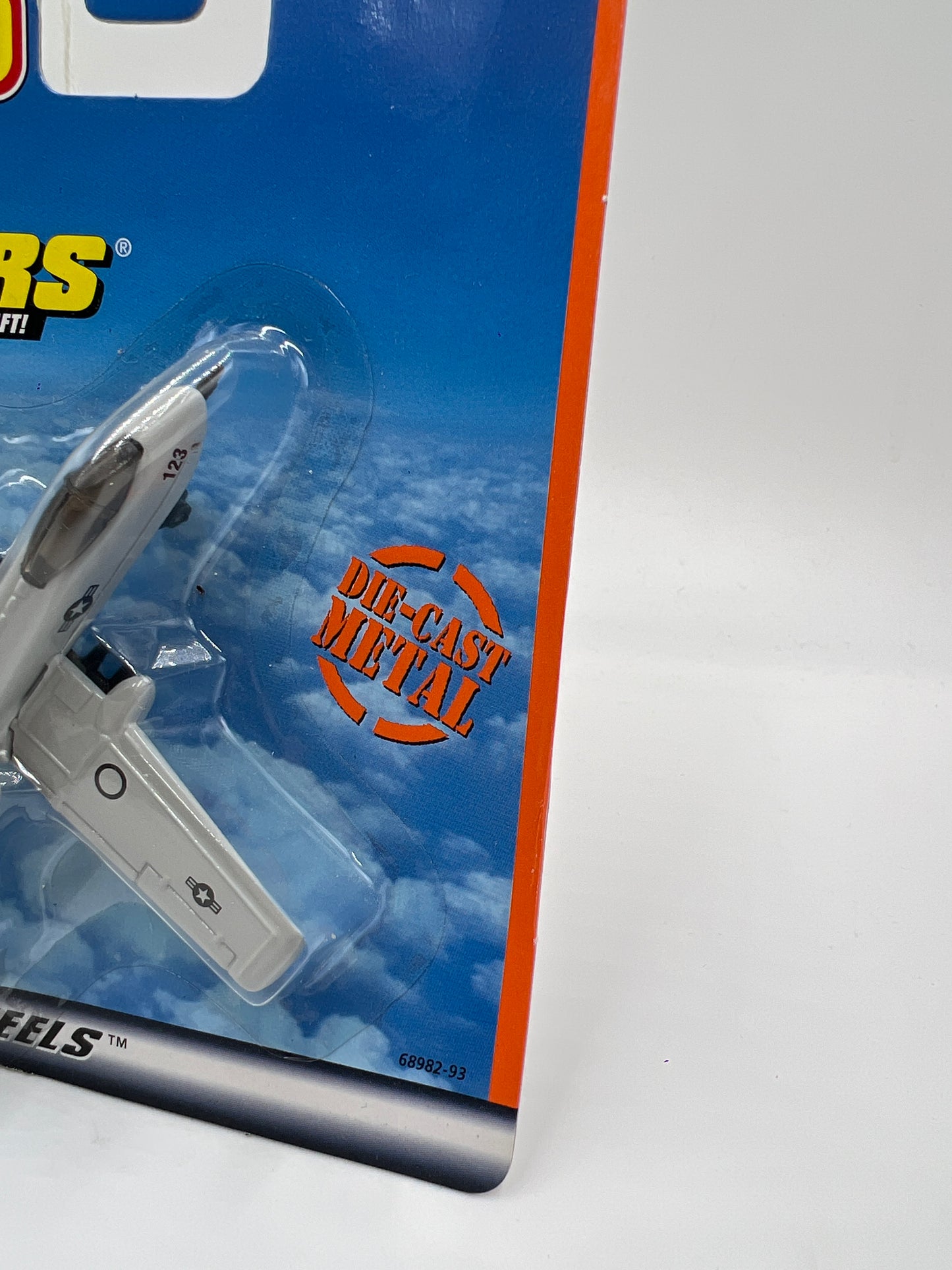 Matchbox Sky Busters Warthog A-10A Military Plane Gray