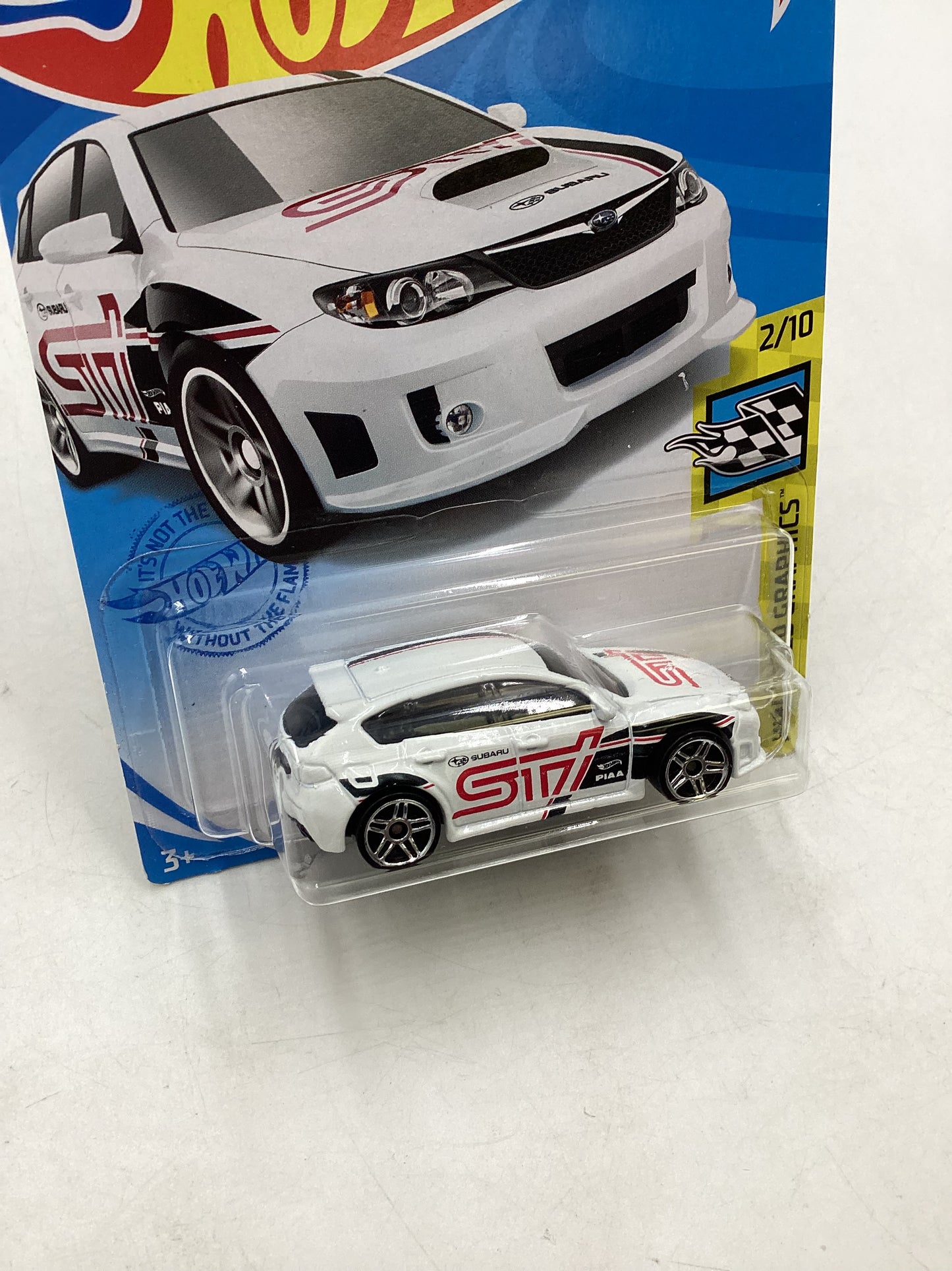 2021 Hot Wheels #68 Subaru WRX STI White 89D