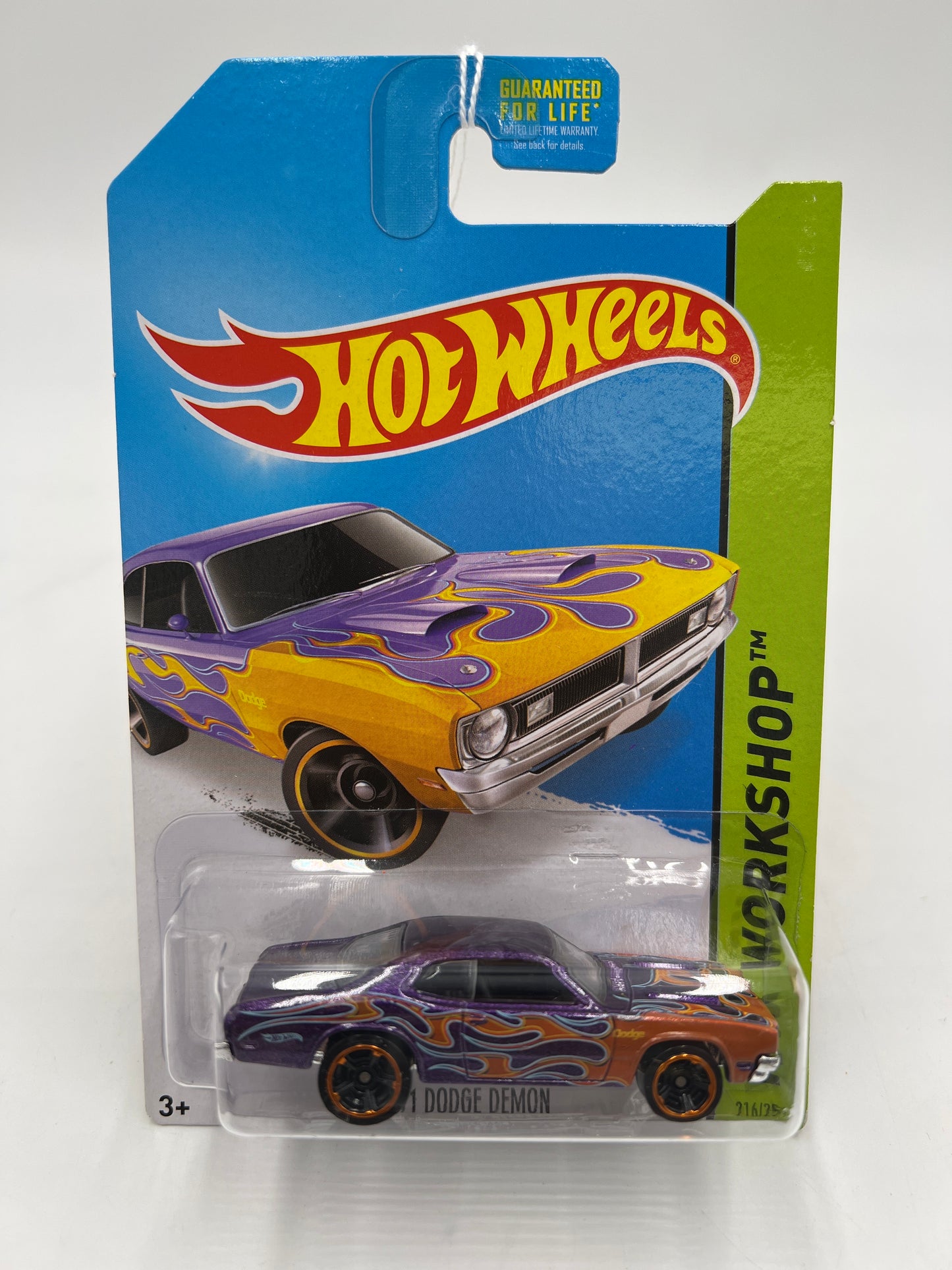 2014 Hot Wheels Workshop #216 71 Dodge Demon Purple 56A