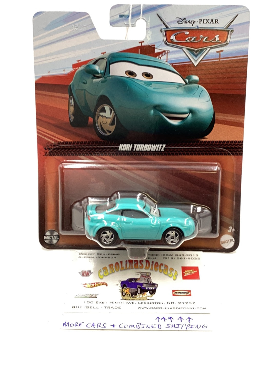 Disney Pixar Cars Kori Turbowitz 140i