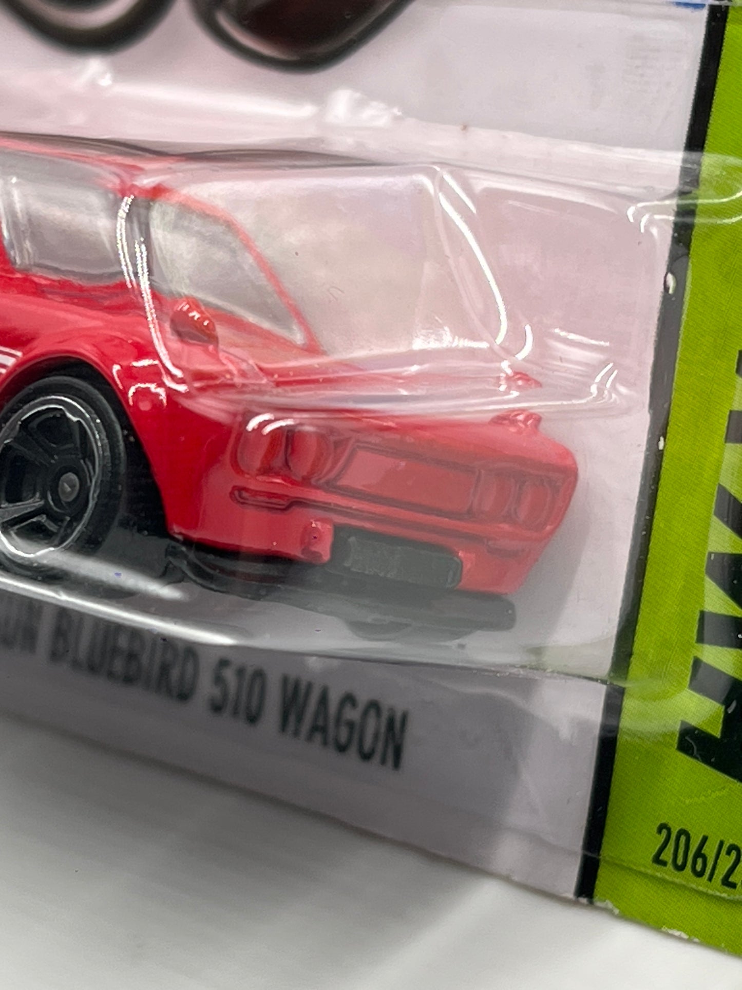 2014 Hot Wheels Workshop #206 71 Datsun Bluebird 510 Wagon Red (Smooth Grille) 88D