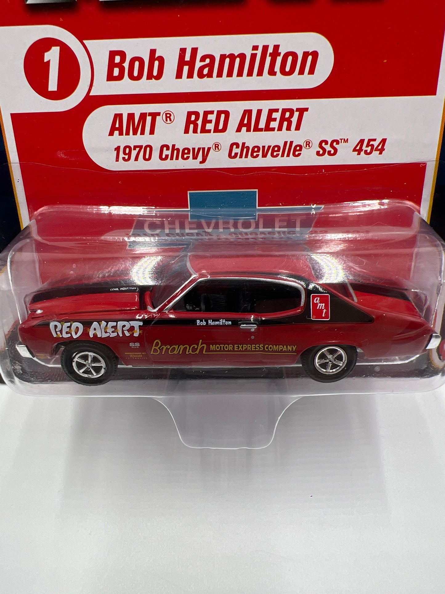 Racing Champions Mint Legends Of The Quarter Mile Release 1 #1 Bob Hamilton 1970 Chevy Chevelle SS 454 Red 219D