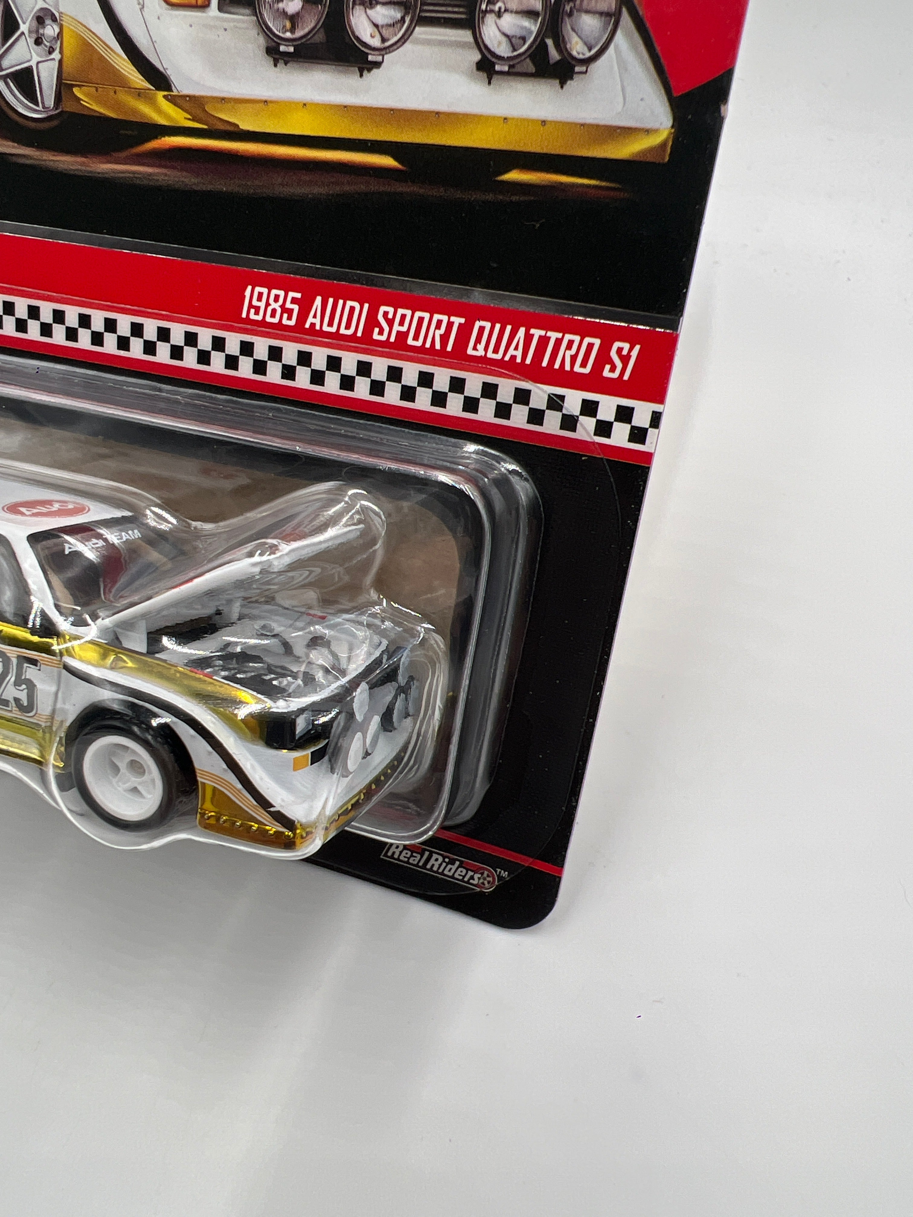 2025 Hot Wheels RLC 1985 Audi Sport Quattro S1 White/Gold W