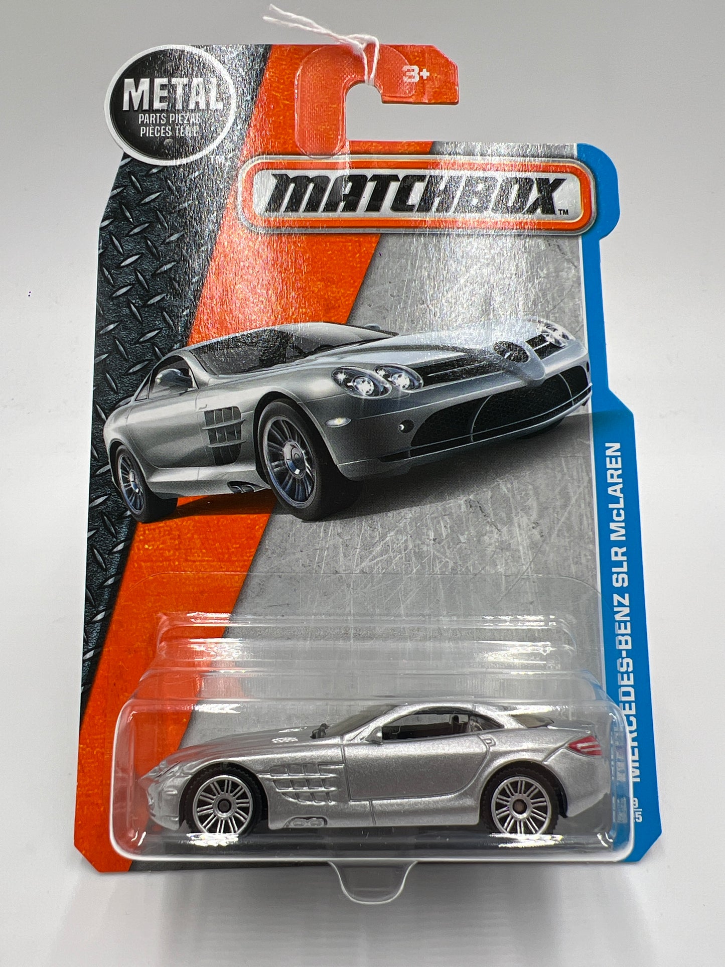 Matchbox Adventure City #29 Mercedes-Benz SLR McLaren Silver 210B