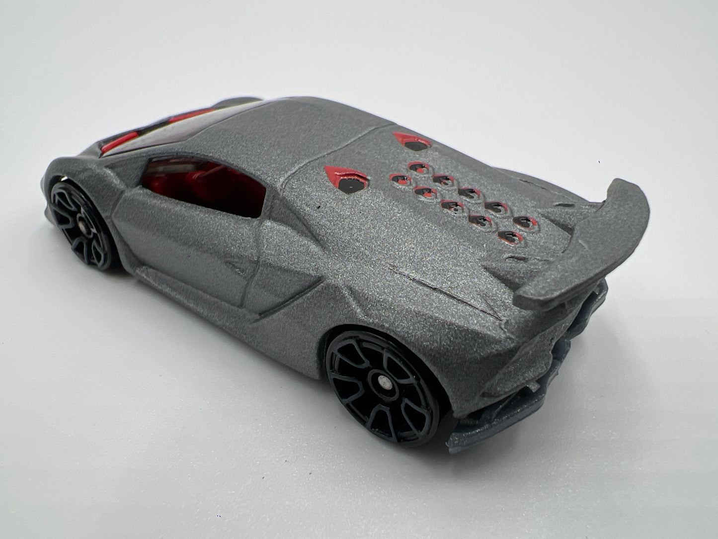 Hot Wheels 1/64 Need For Speed Lamborghini Sesto Elemento Gray Loose