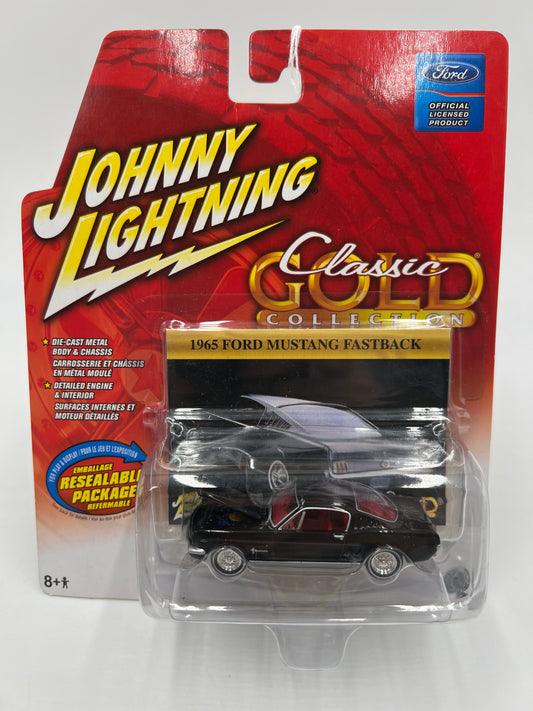 Johnny Lightning Classic Gold Collection 1965 Ford Mustang Fastback Black 219C