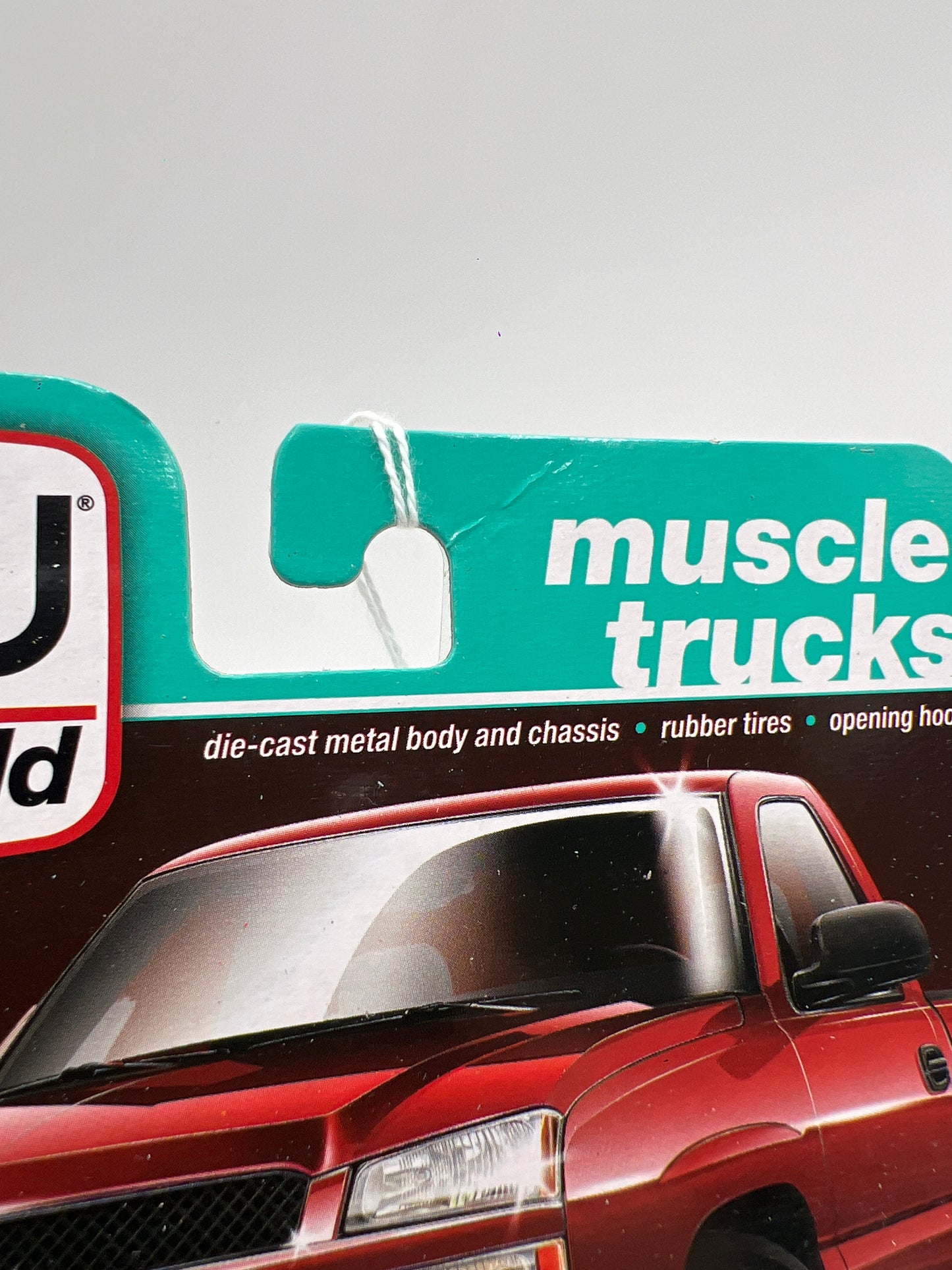 2025 Auto World Muscle Trucks CHASE Release 1 Version B 2005 Chevy Silverado SS Custom Ultra Red Cateye #2